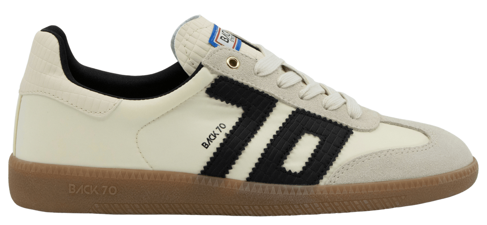 beige black