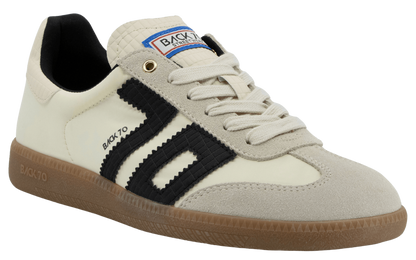 beige black