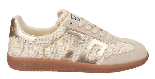 Iuta 2512 in Gold Sneakers | Women's Shoes by BACK 70 – Shoe-Inn