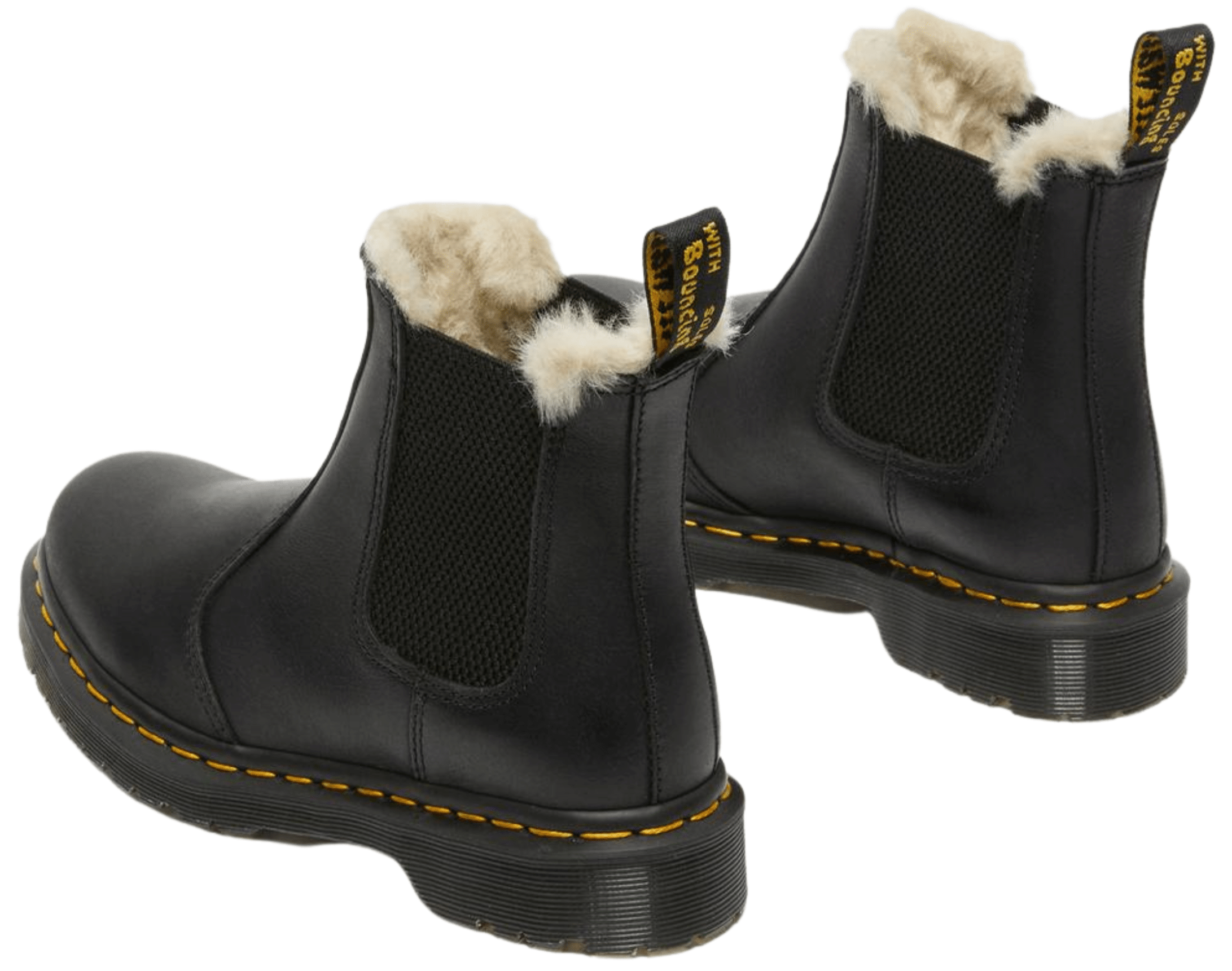 2976 Leonore Faux Fur Lined Chelsea Shoe Inn