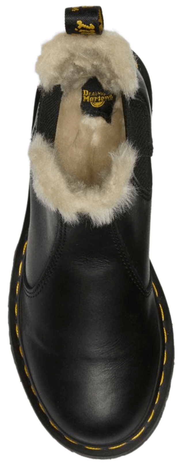 Doc martens chelsea 2025 boots fur lined