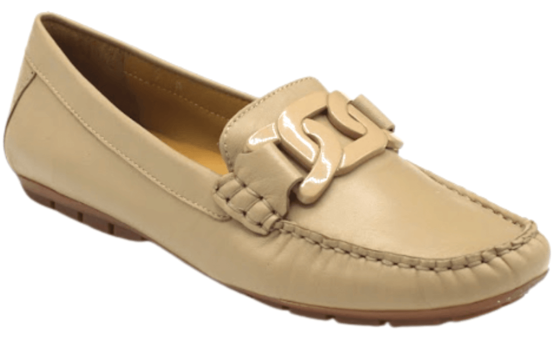 Priori Aiker Leather Loafer, Nude – alternate view