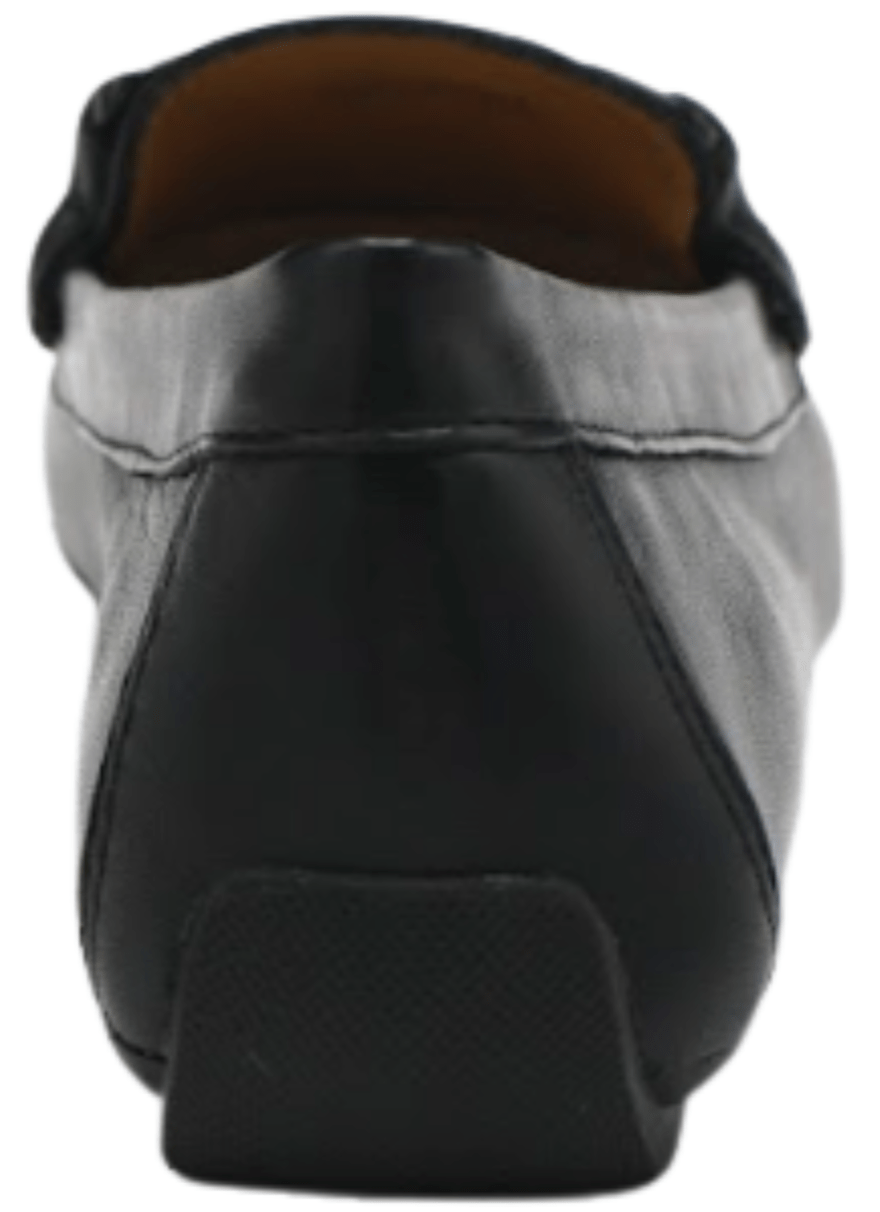 Priori Aiker Leather Loafer, Black – alternate view