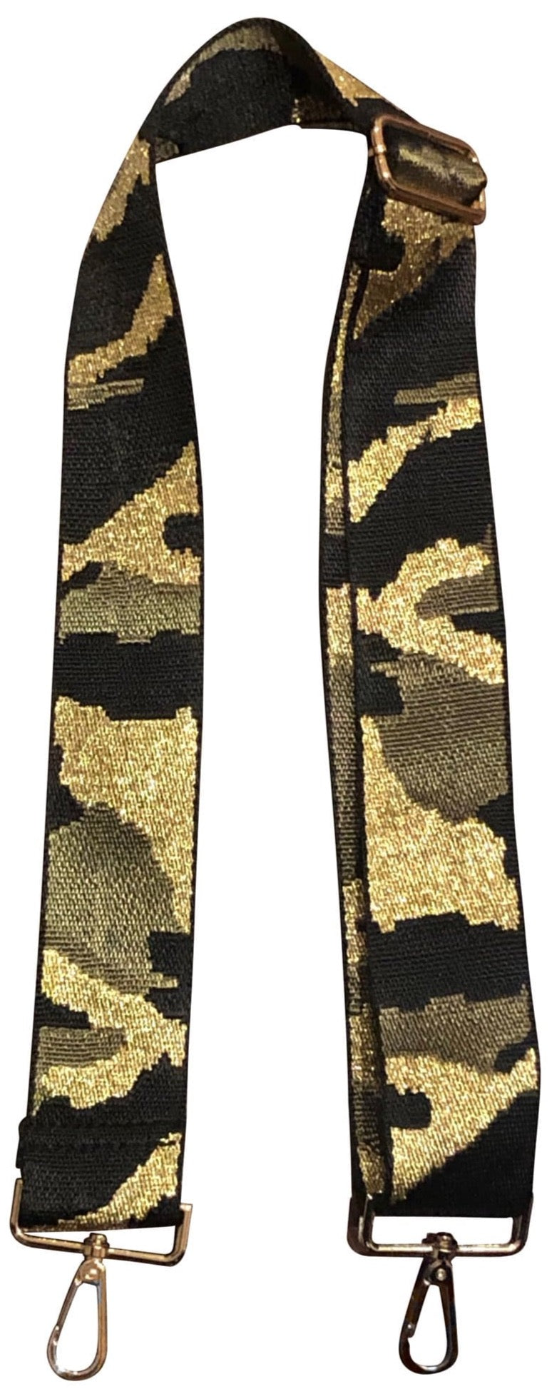 Camouflage Gold Bag Strap
